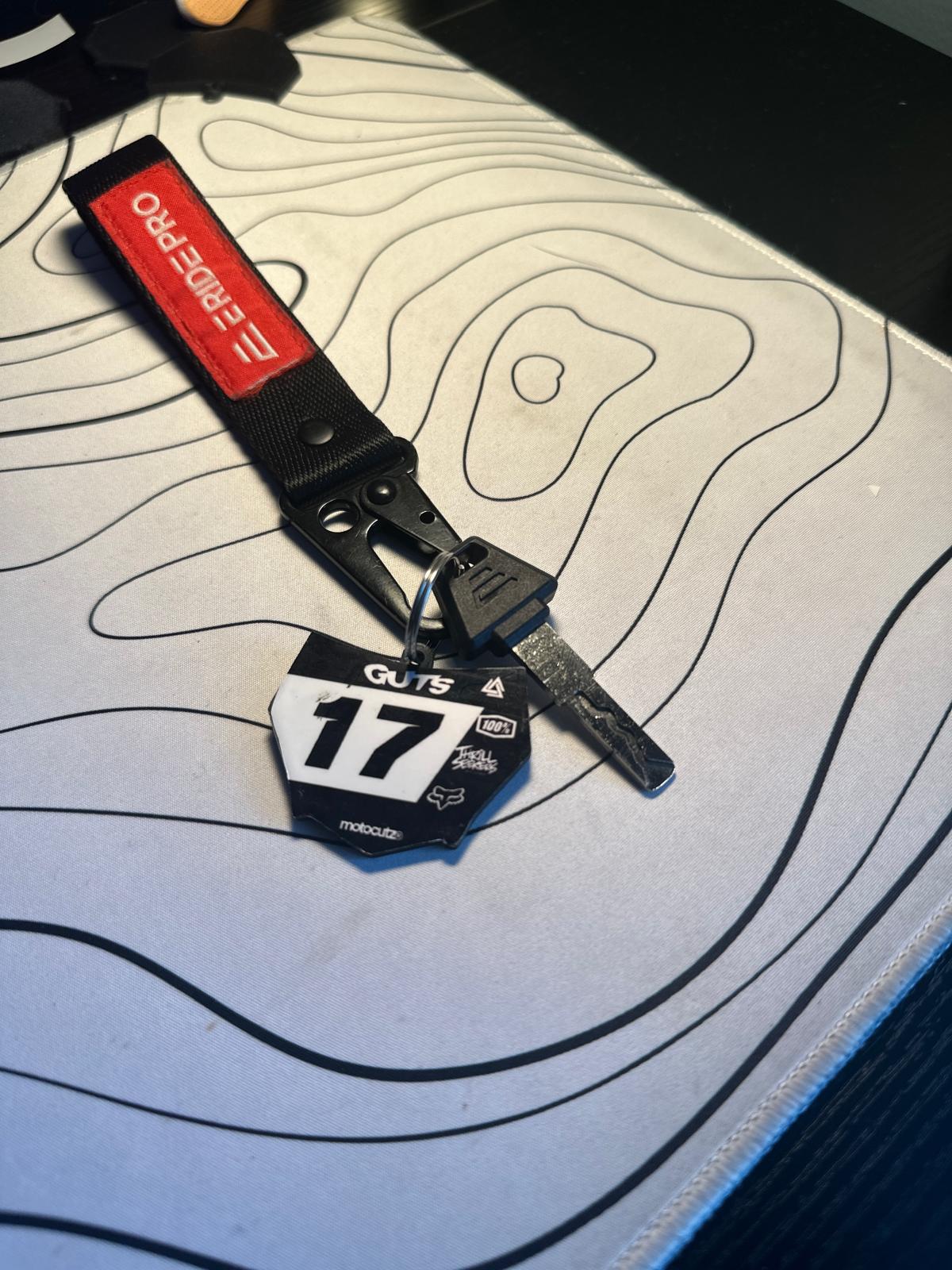 Customizable Mini Motocutz Keychain